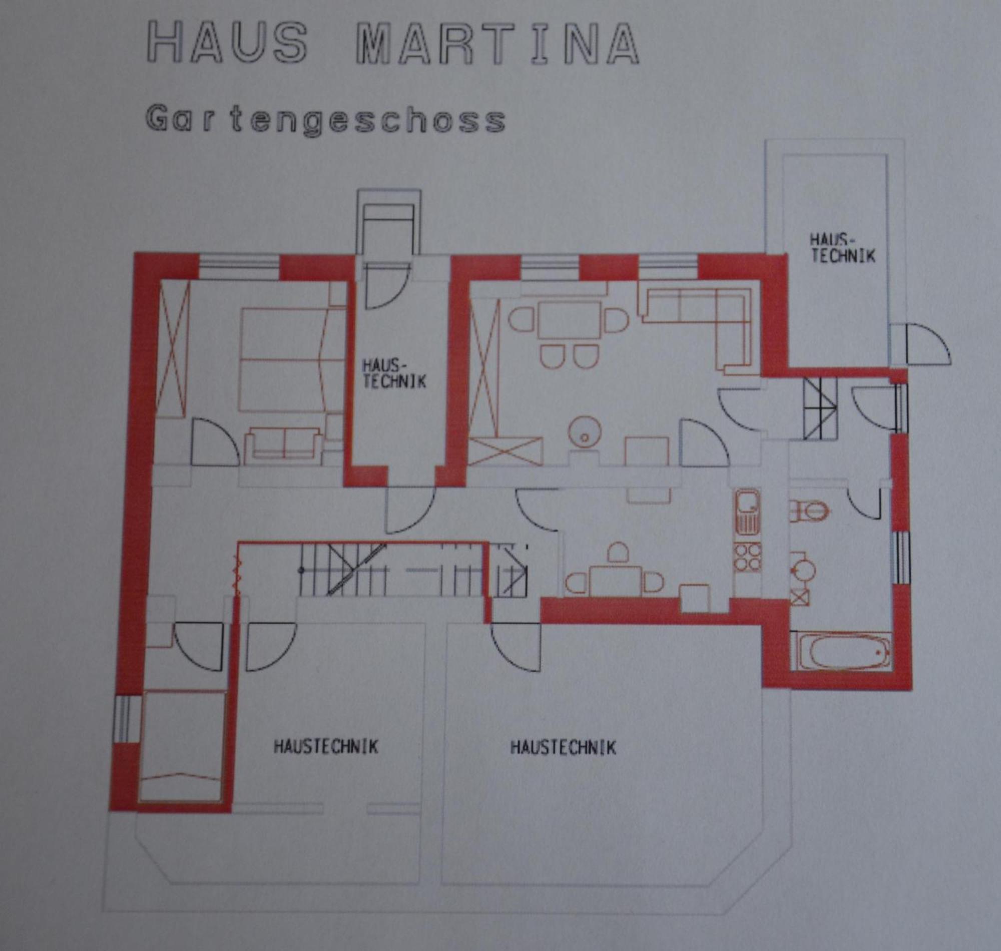 Haus Martina Daire Ehrwald Oda fotoğraf